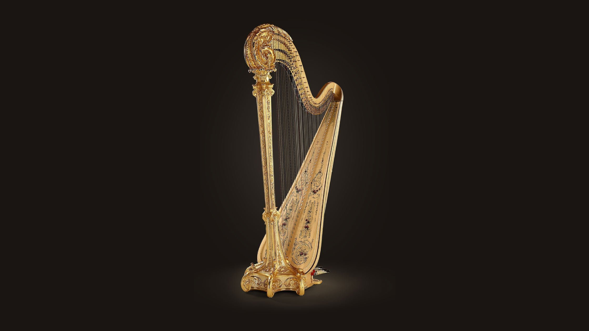 harfa Ludvik XV